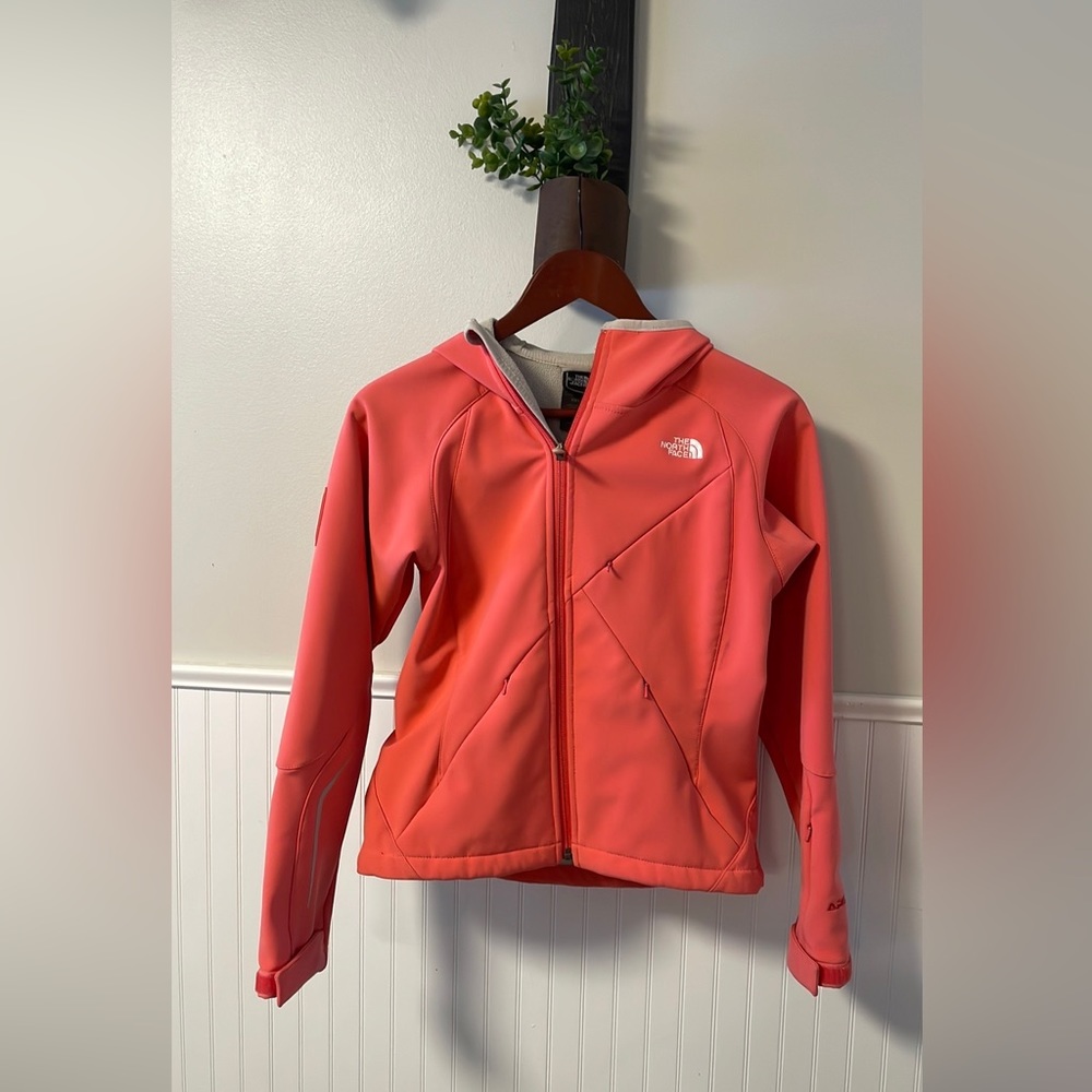 Xs Coral Pink North Face Jacket